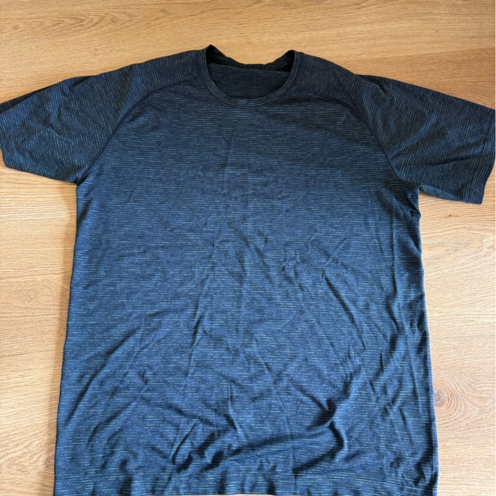 Lululemon Athletica Blue Undershirt Soft Comfort